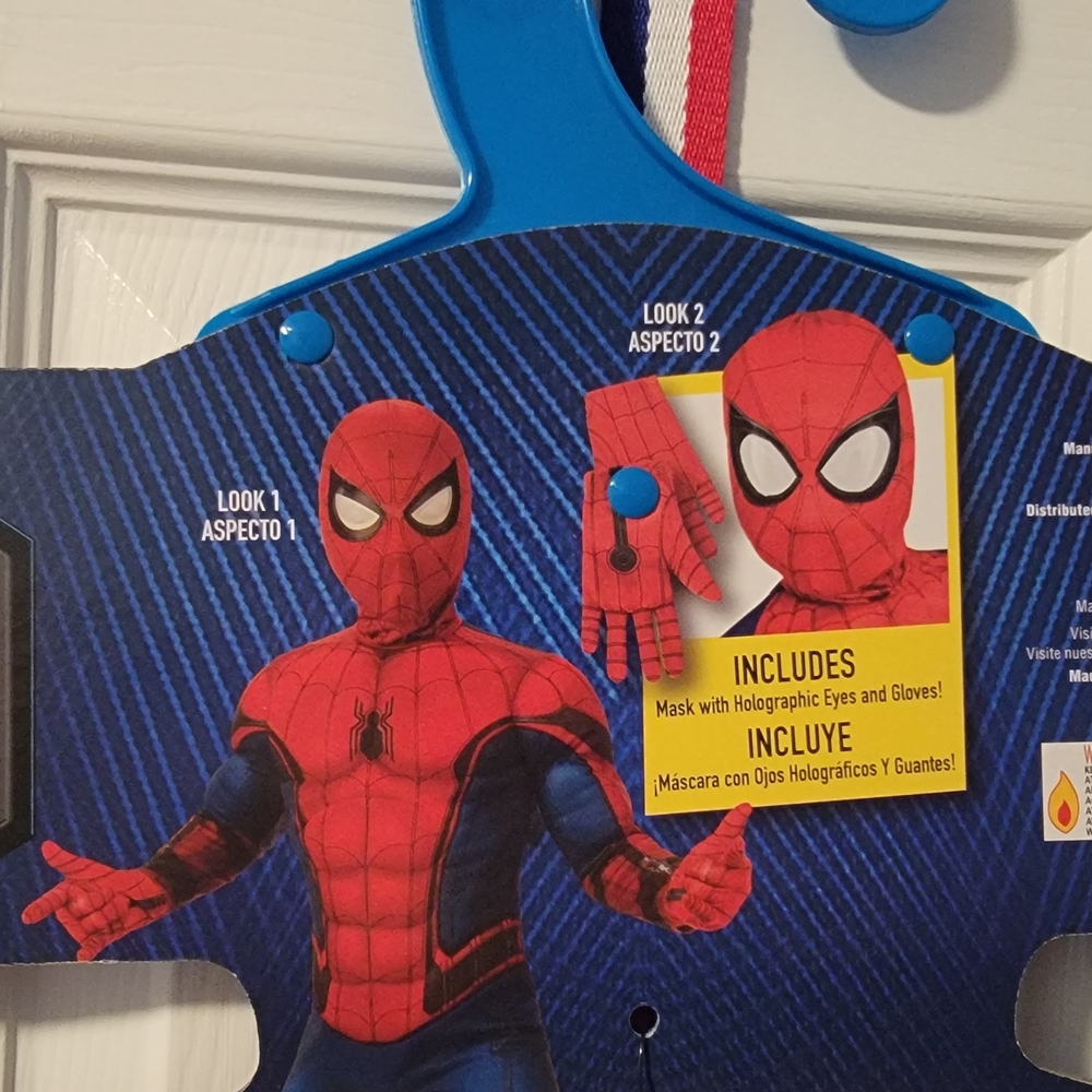 Spider-Man Kids Costume with Mask and Gloves